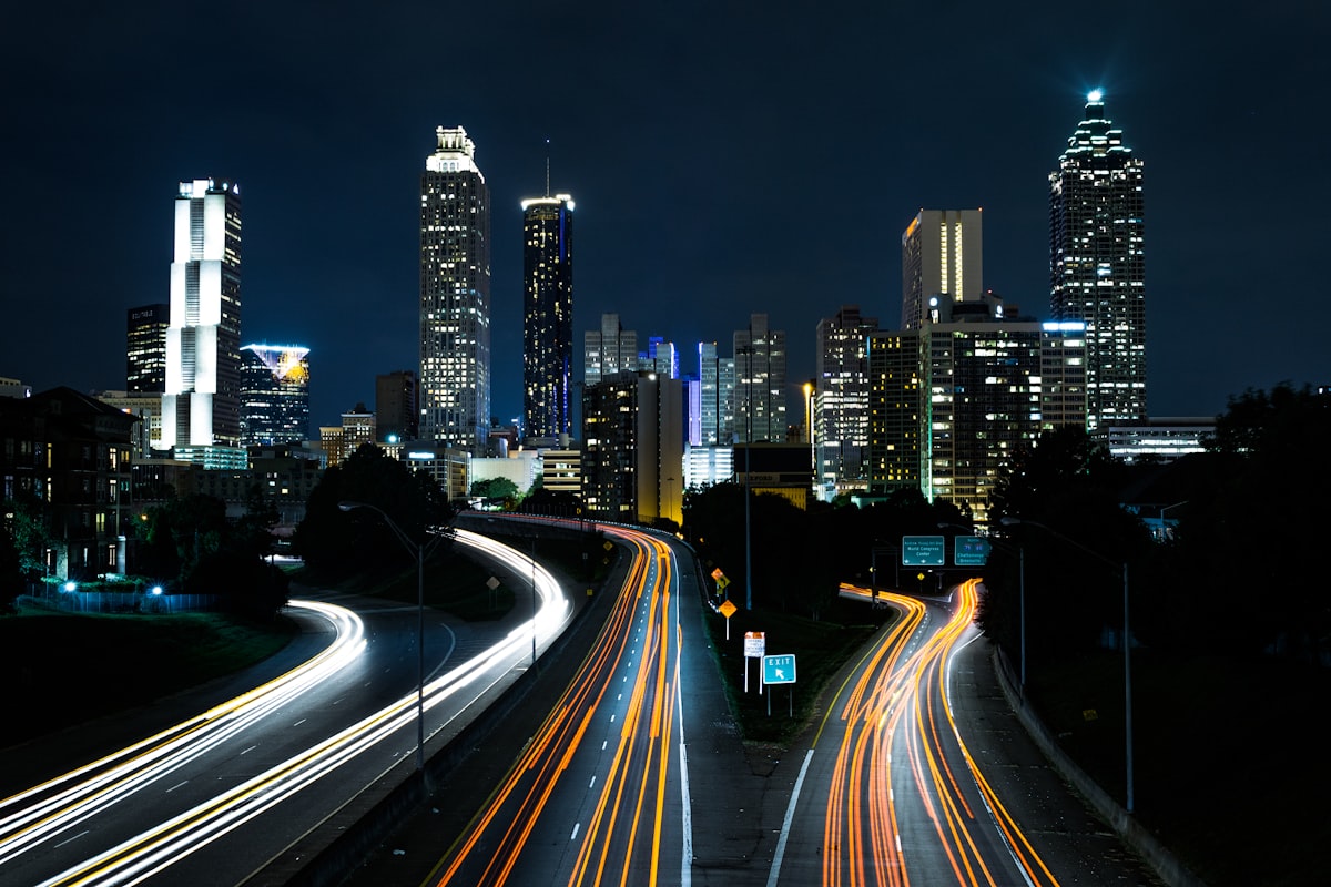 Minimalist urban architecture with geometric patterns